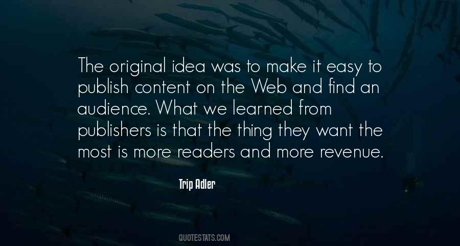 Quotes About Web Content #132764