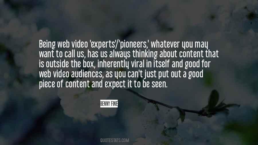 Quotes About Web Content #158496