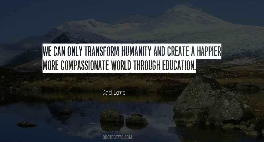 Transform Education Quotes #1851893