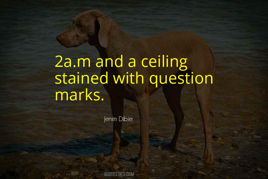 Quotes About Question Marks #425766
