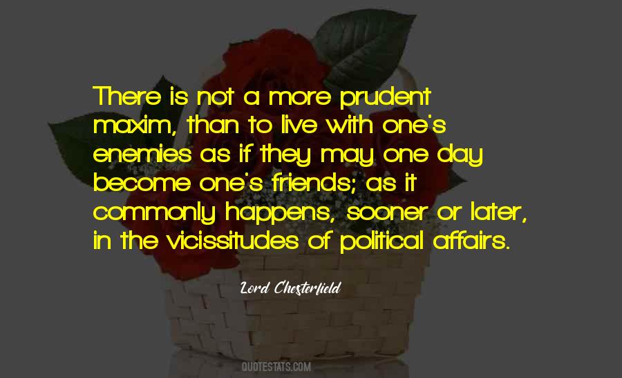 Quotes About Enemy Friends #395038