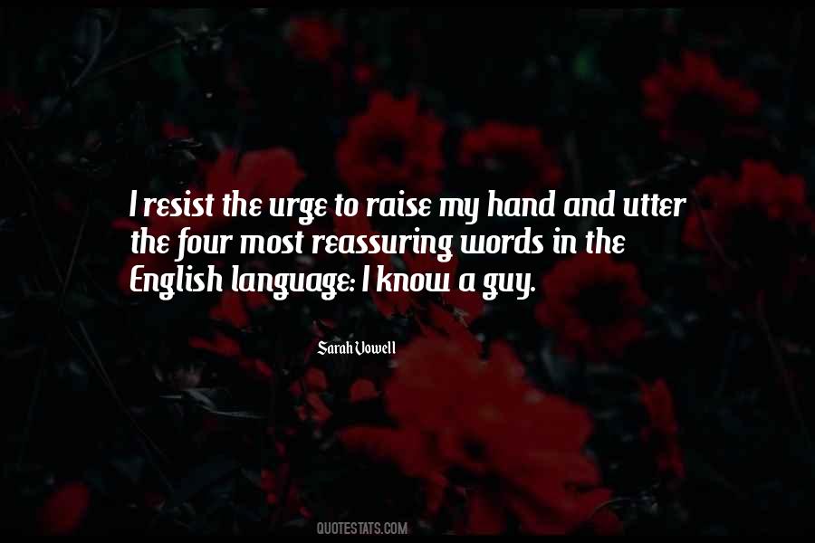 Quotes About The English Language #1235207