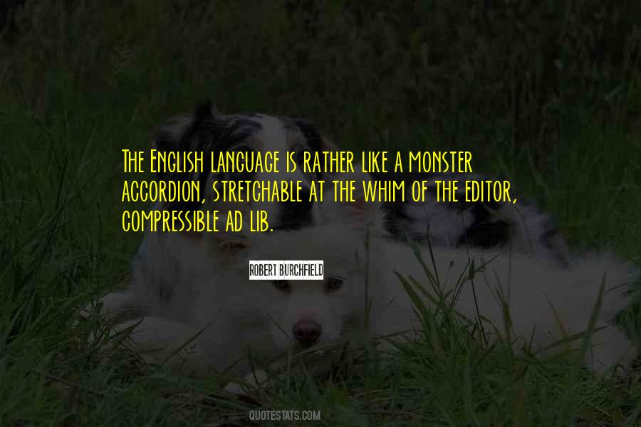 Quotes About The English Language #1324416