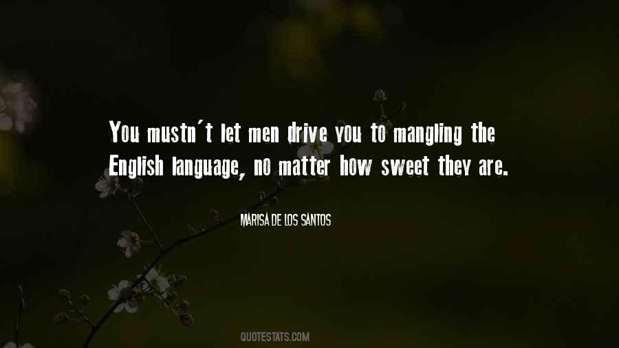 Quotes About The English Language #1341613