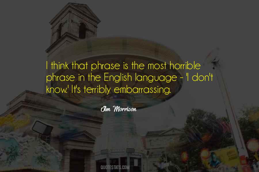 Quotes About The English Language #1421576
