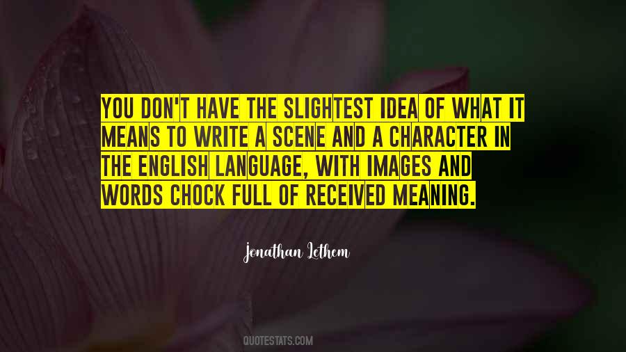 Quotes About The English Language #1689758