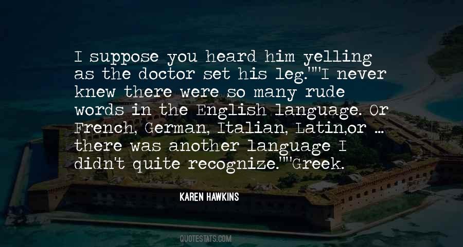 Quotes About The English Language #1762569