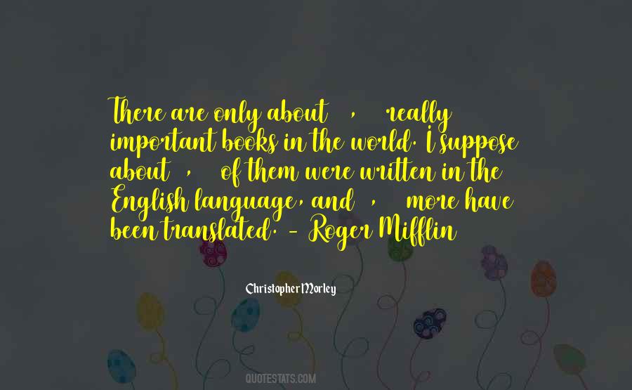 Quotes About The English Language #1848402