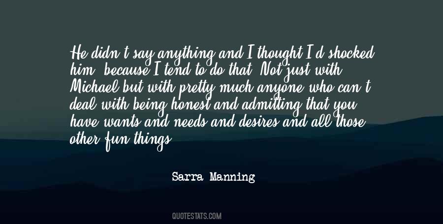 Quotes About Desires And Wants #1451236