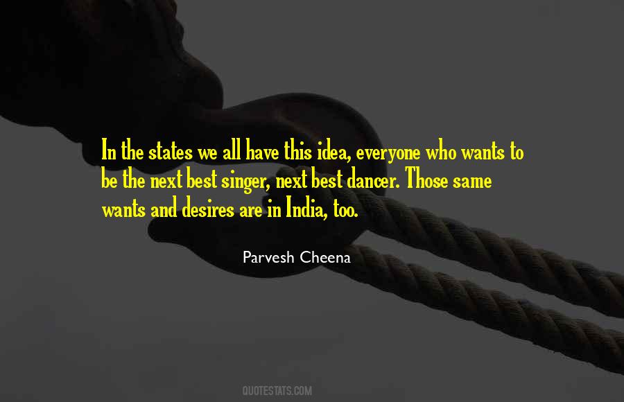 Quotes About Desires And Wants #1827411