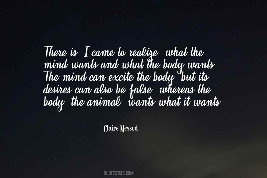 Quotes About Desires And Wants #674058