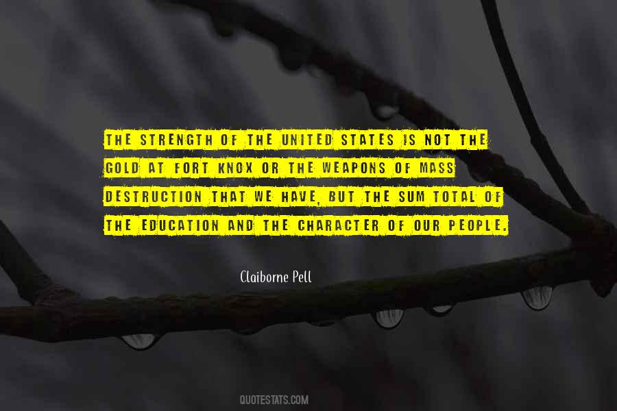 Quotes About The Strength Of The United States #153210