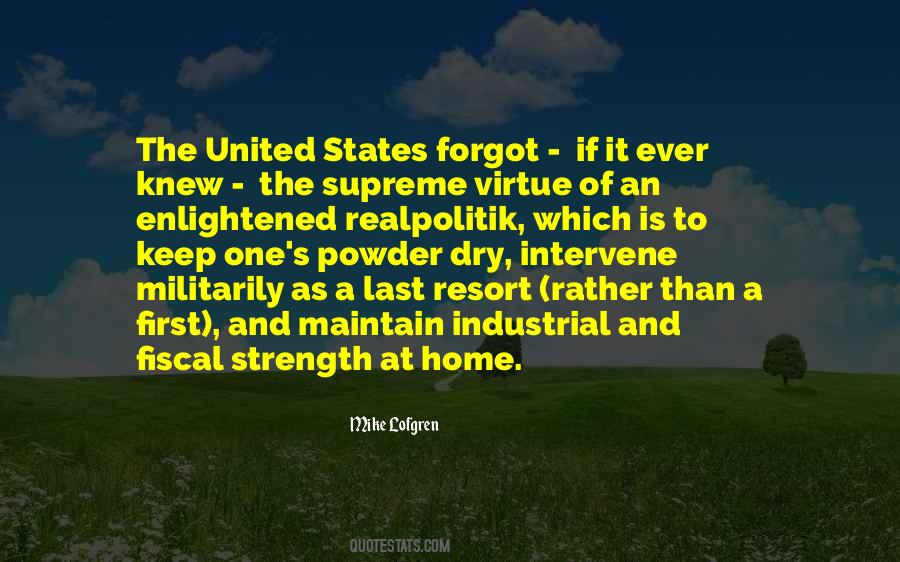 Quotes About The Strength Of The United States #429674