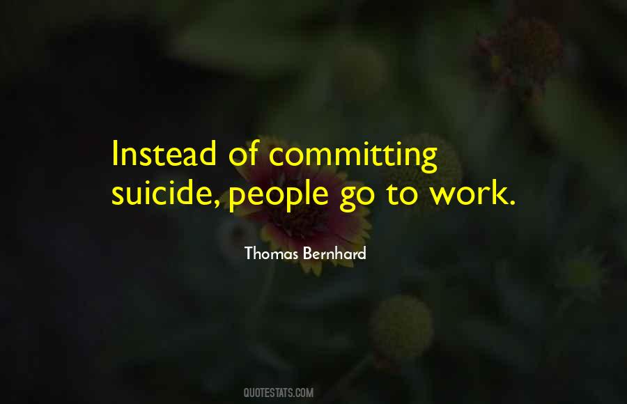 Committing Suicide Quotes #133512