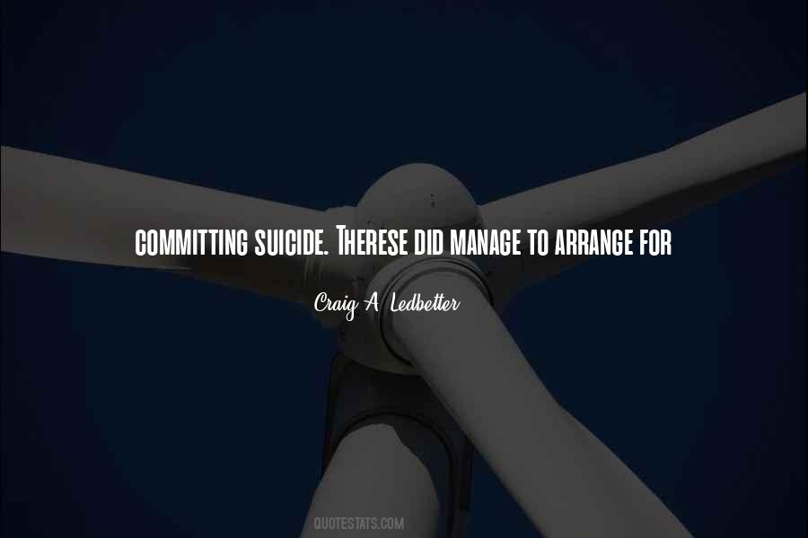 Committing Suicide Quotes #160889