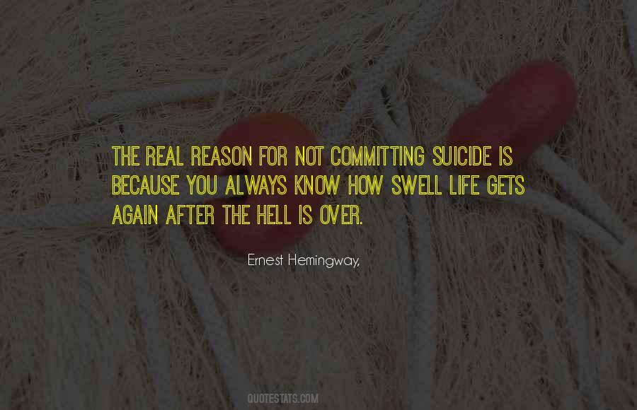 Committing Suicide Quotes #795748