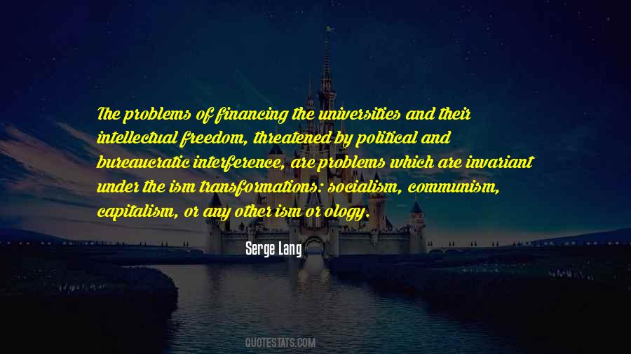 Quotes About Isms #195427
