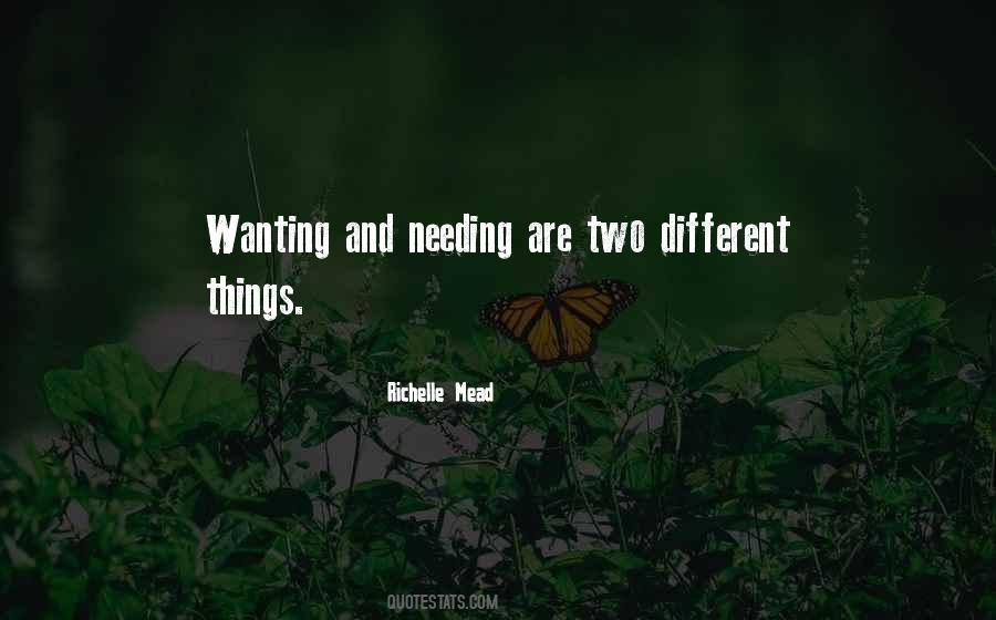 Quotes About Wanting Different Things #843100