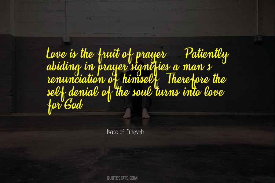 Denial Love Quotes #1790461