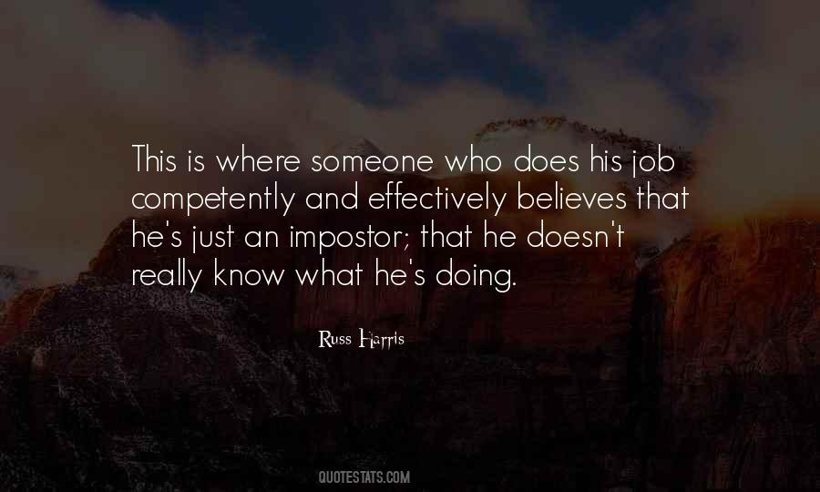 Quotes About Impostor #1127895