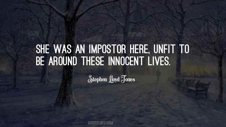 Quotes About Impostor #1518811