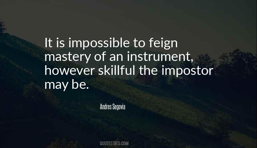 Quotes About Impostor #249925