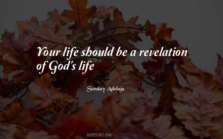 Revelation Of God Quotes #1828273