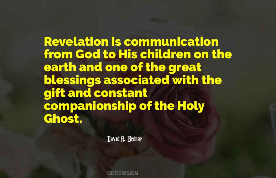 Revelation Of God Quotes #381828