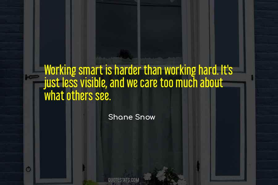 Work Hard And Smart Quotes #408360