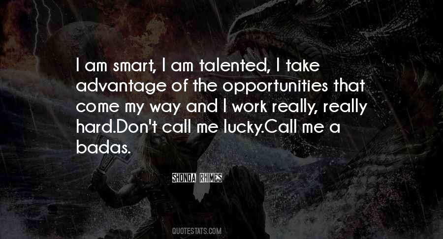 Work Hard And Smart Quotes #427431