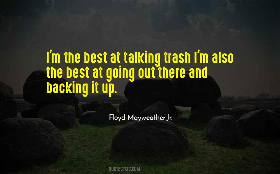 Quotes About Backing Out #766336