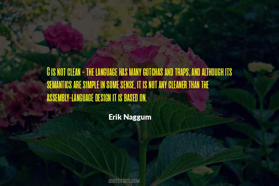 Quotes About Simple Language #1056630