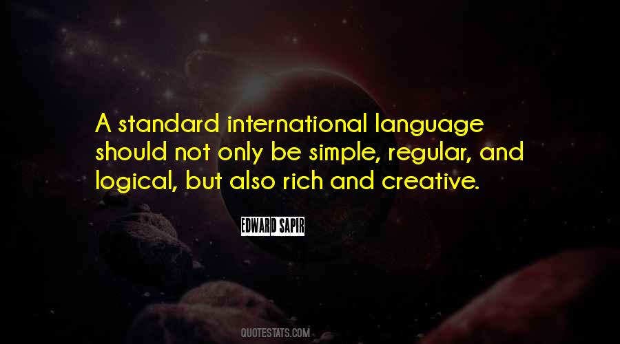 Quotes About Simple Language #1802374
