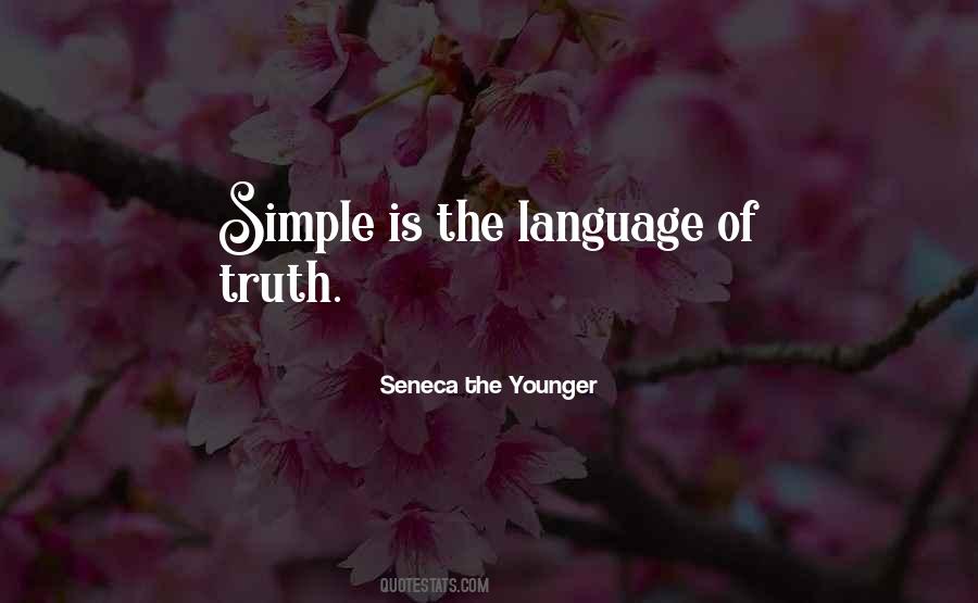 Quotes About Simple Language #254209