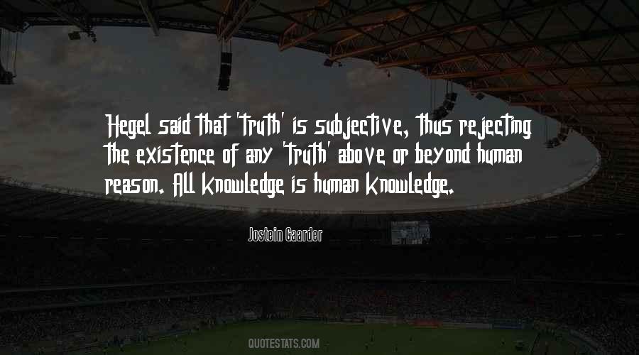 Human Knowledge Quotes #1163299