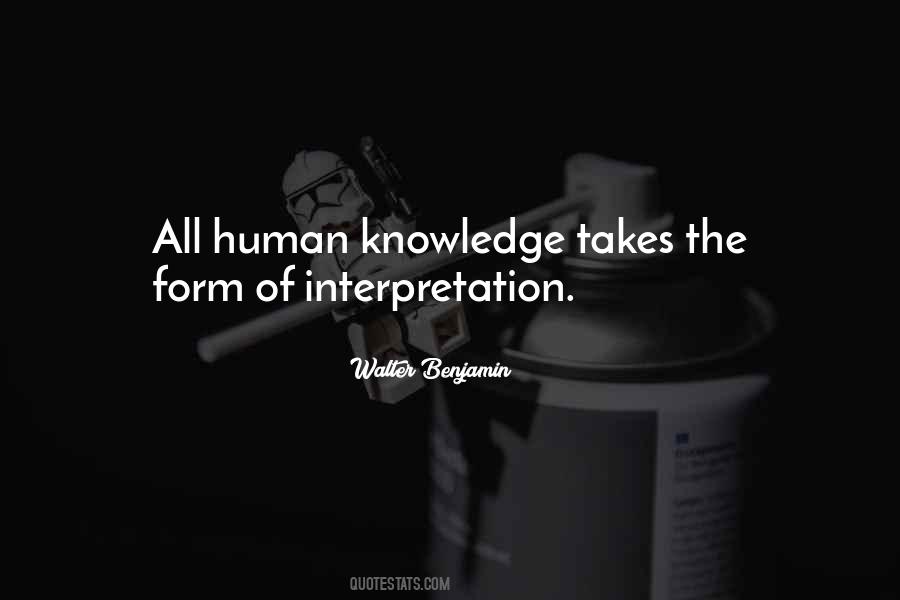 Human Knowledge Quotes #866633