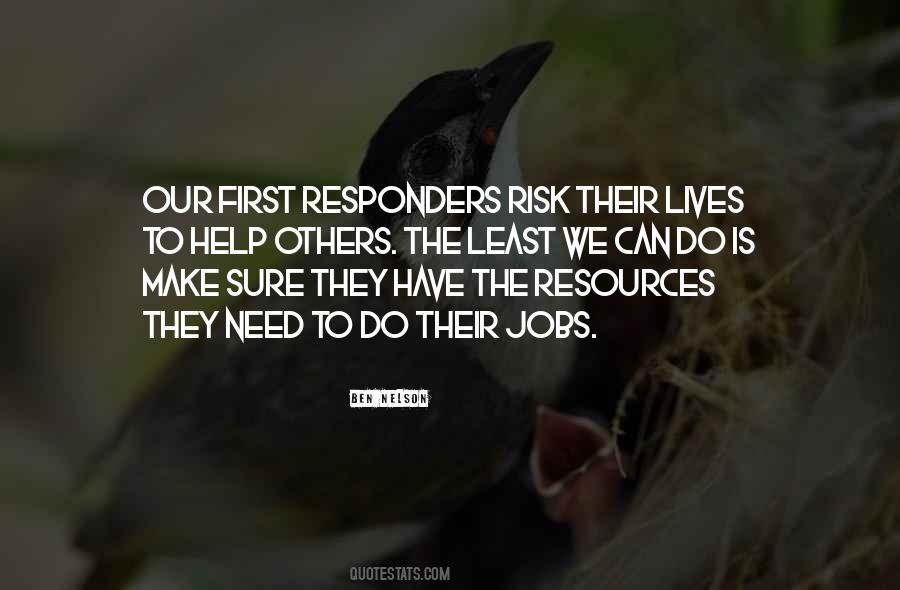 Quotes About First Responders #1785042