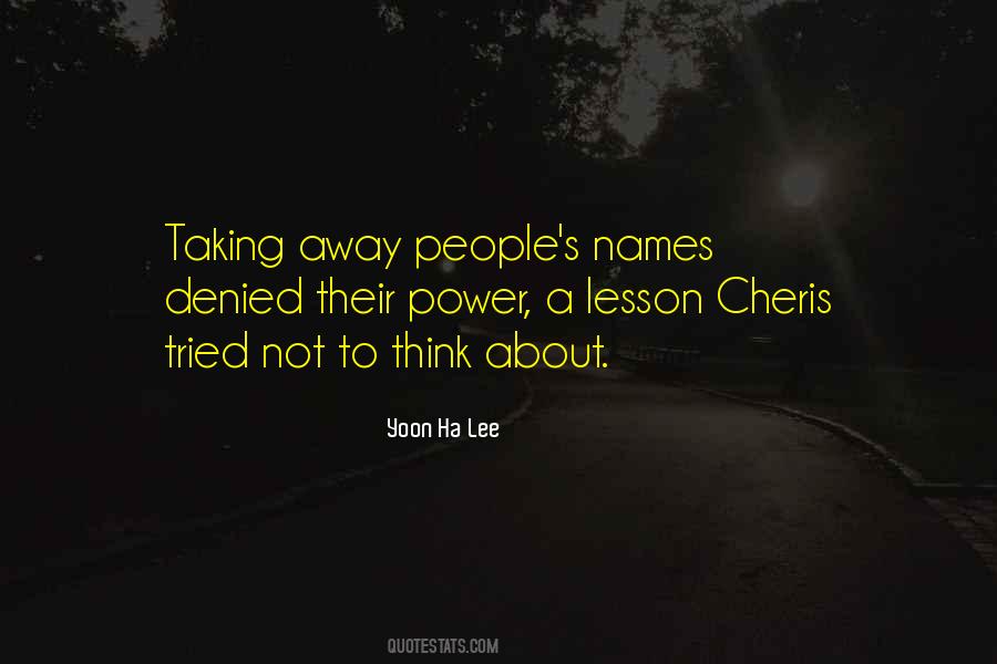 Quotes About People's Names #622446