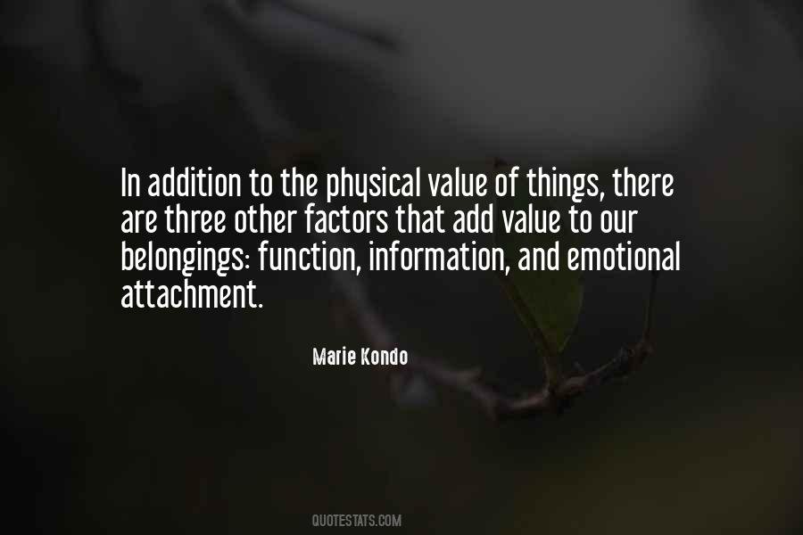 Quotes About Value Of Things #264768