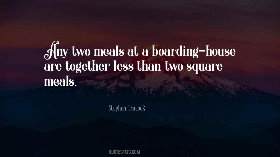 Quotes About Meals Together #1616537