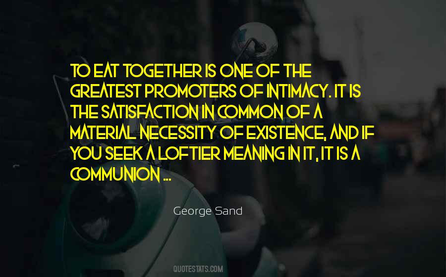 Quotes About Meals Together #441108