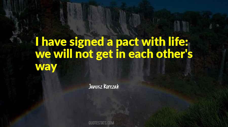 Quotes About Pact #1257061