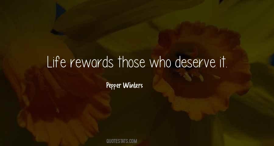 Life Rewards Quotes #468175