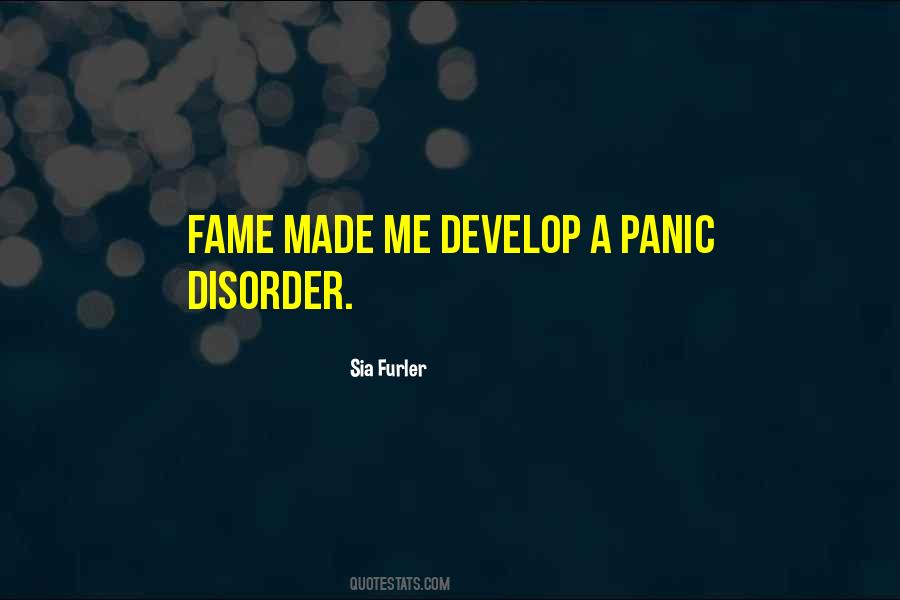 Quotes About Panic #1274658