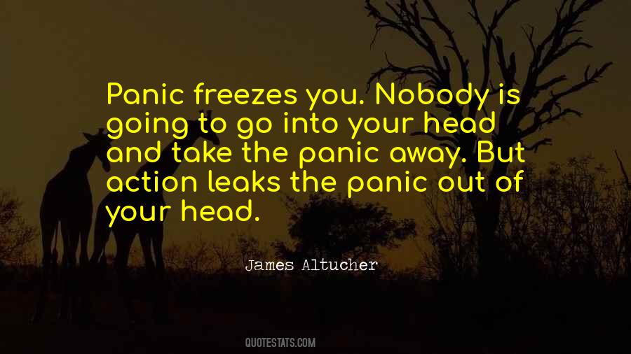 Quotes About Panic #1344368