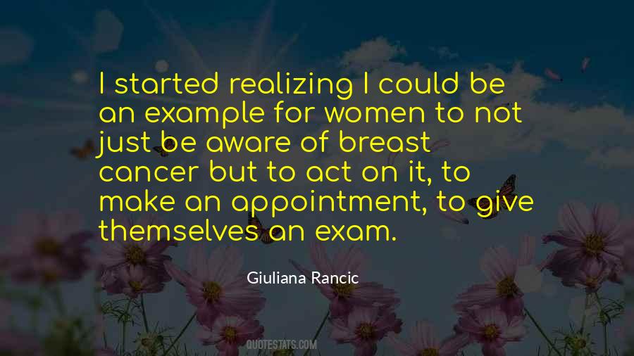 Quotes About Breast Cancer #1227916