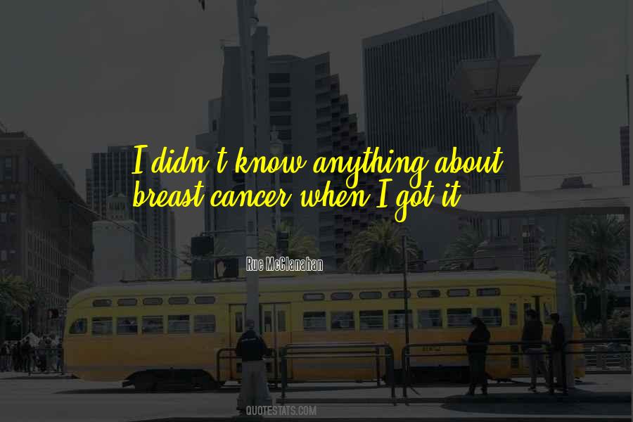 Quotes About Breast Cancer #344294