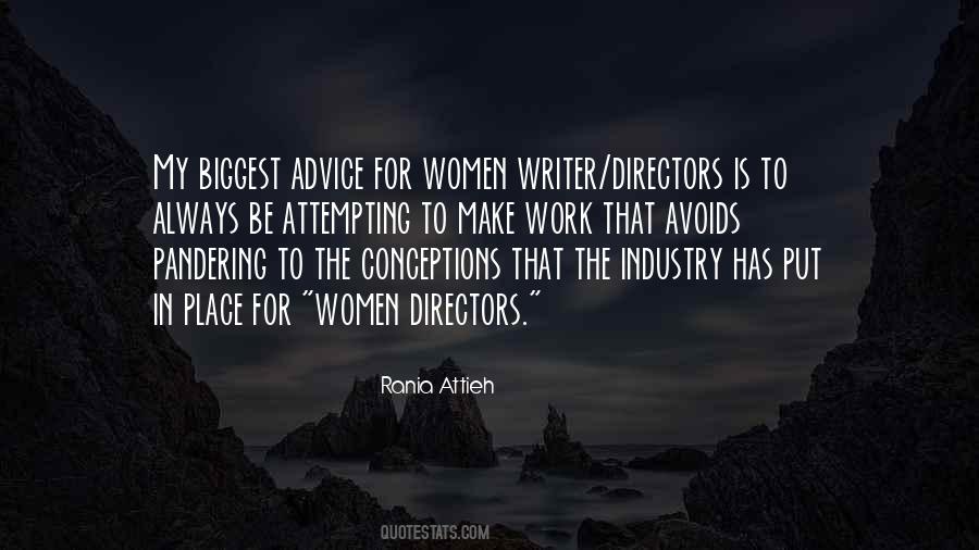Advice For Women Quotes #1458045