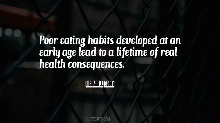Your Eating Habits Quotes #703777