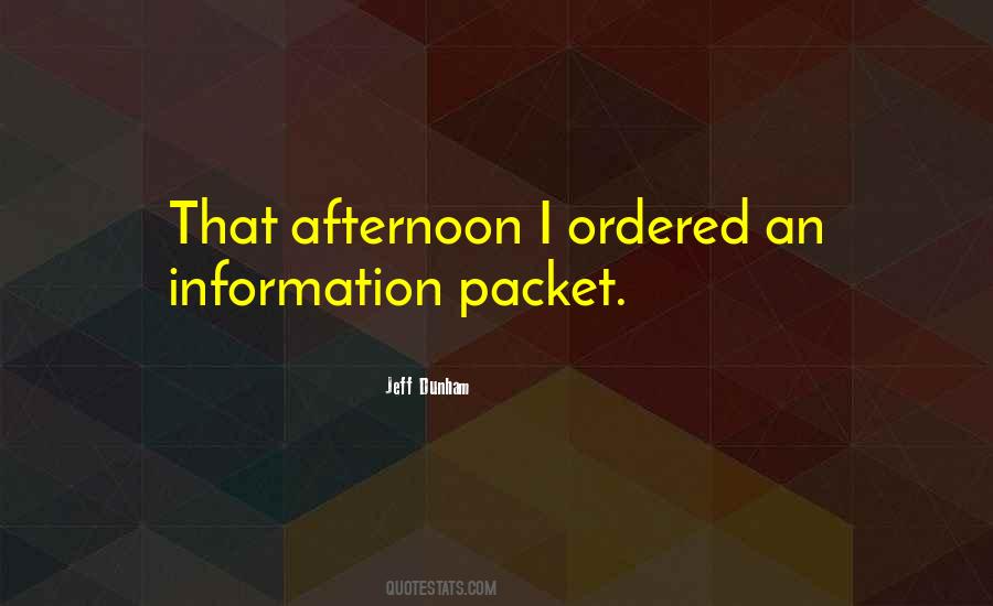 Quotes About Packet #1363389